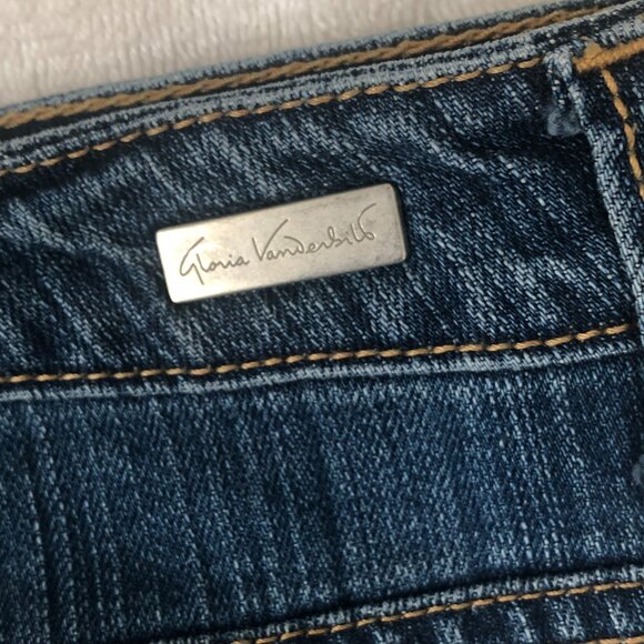 Gloria Vanderbilt Giselle Bootcut Denim Jeans Women's 18W Blue High Rise - Picture 7 of 10